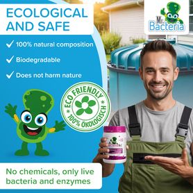 Bio-enzymatic cleaner for your Domestic WWTP (wastewater treatment plant) 500g