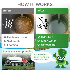 Bio-enzymatic cleaner for your Domestic WWTP (wastewater treatment plant) 500g