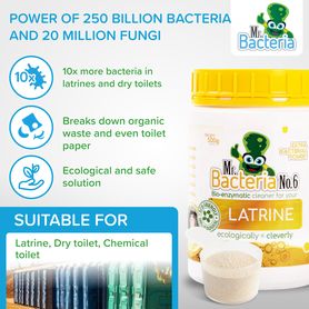Bio-enzymatic cleaner for your LATRINE (ECOLOGICAL TOILET) 500g