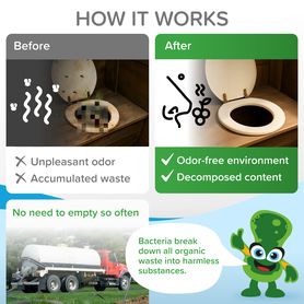 Bio-enzymatic cleaner for your LATRINE (ECOLOGICAL TOILET) 500g