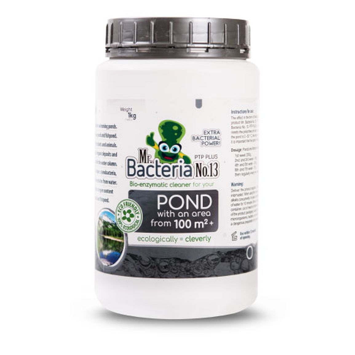 Bio-enzymatic cleaner for your POND with an area from 100 m2 + 1000g