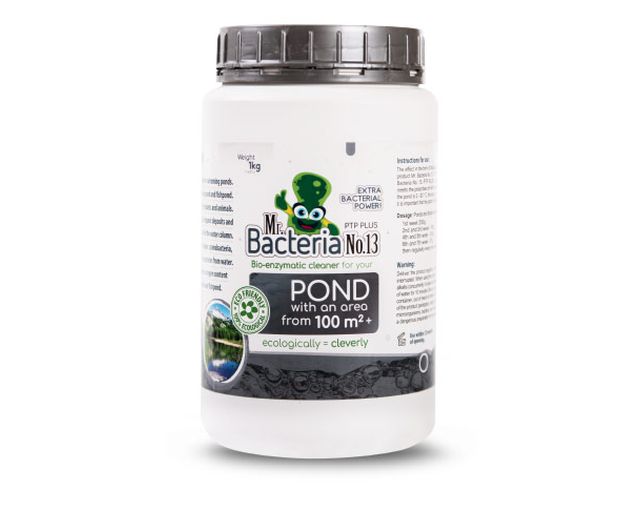 Bio-enzymatic cleaner for your POND with an area from 100 m2 + 1000g