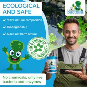 Bio-enzymatic cleaner for your garden POND (summer) 500g