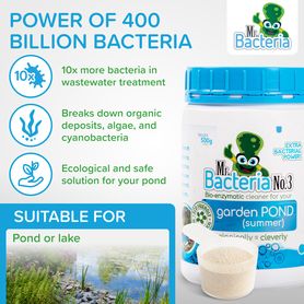 Bio-enzymatic cleaner for your garden POND (summer) 500g