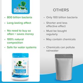 Bio-enzymatic cleaner for your RAINWATER TANKS 500g