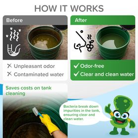 Bio-enzymatic cleaner for your RAINWATER TANKS 500g