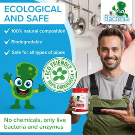 Bio-enzymatic cleaner for your SIPHON and WASTE PIPES 500g