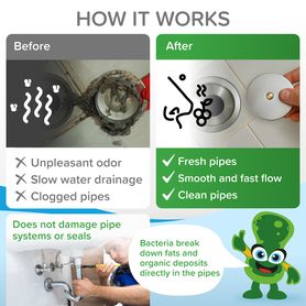 Bio-enzymatic cleaner for your SIPHON and WASTE PIPES 500g