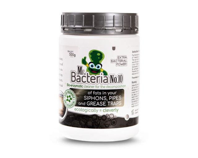 Mr. Bacteria No.10 Bio-enzymatic cleaner for the degradation