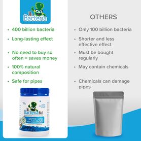Bio-enzymatic cleaner for your SEPTIC TANK and CESSPOOL 500g
