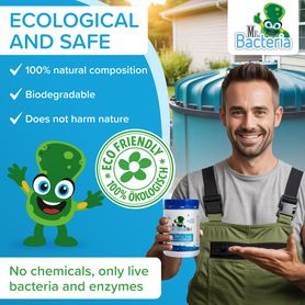 Bio-enzymatic cleaner for your SEPTIC TANK and CESSPOOL 500g