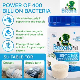 Bio-enzymatic cleaner for your SEPTIC TANK and CESSPOOL 500g