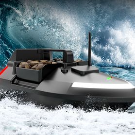 Bait boat V020 with GPS 12,000mAh black NEW ´24