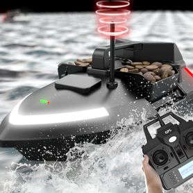Bait boat V020 with GPS 12,000mAh black NEW ´24